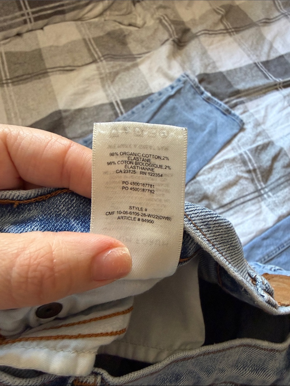 DENIM FORUM THE ALRO HIGH RISE STRAIGHT 28L - Picture 5 of 6